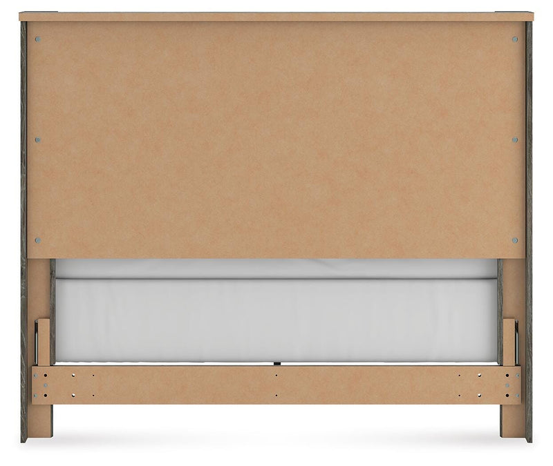 Frandern Queen Panel Bed, Dresser and Mirror - B4480B22