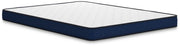 Frandern Warm Gray Twin Over Twin Loft Bed and Mattresses - B4480B27