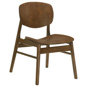 Franklin 5-piece 54-inch Round Dining Table Set Dark Brown - 193830-S5
