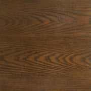 Franklin 54-inch Round Wood Pedestal Base Dining Table Dark Brown - 193830