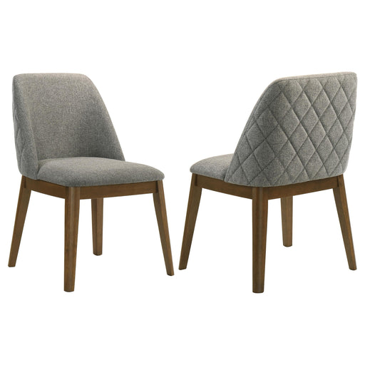 Franklin Upholstered Dining Side Chair Grey (Set of 2) - 193822