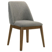Franklin Upholstered Dining Side Chair Grey (Set of 2) - 193822
