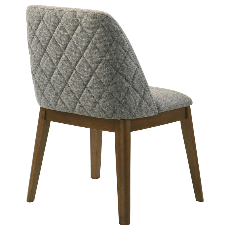 Franklin Upholstered Dining Side Chair Grey (Set of 2) - 193822