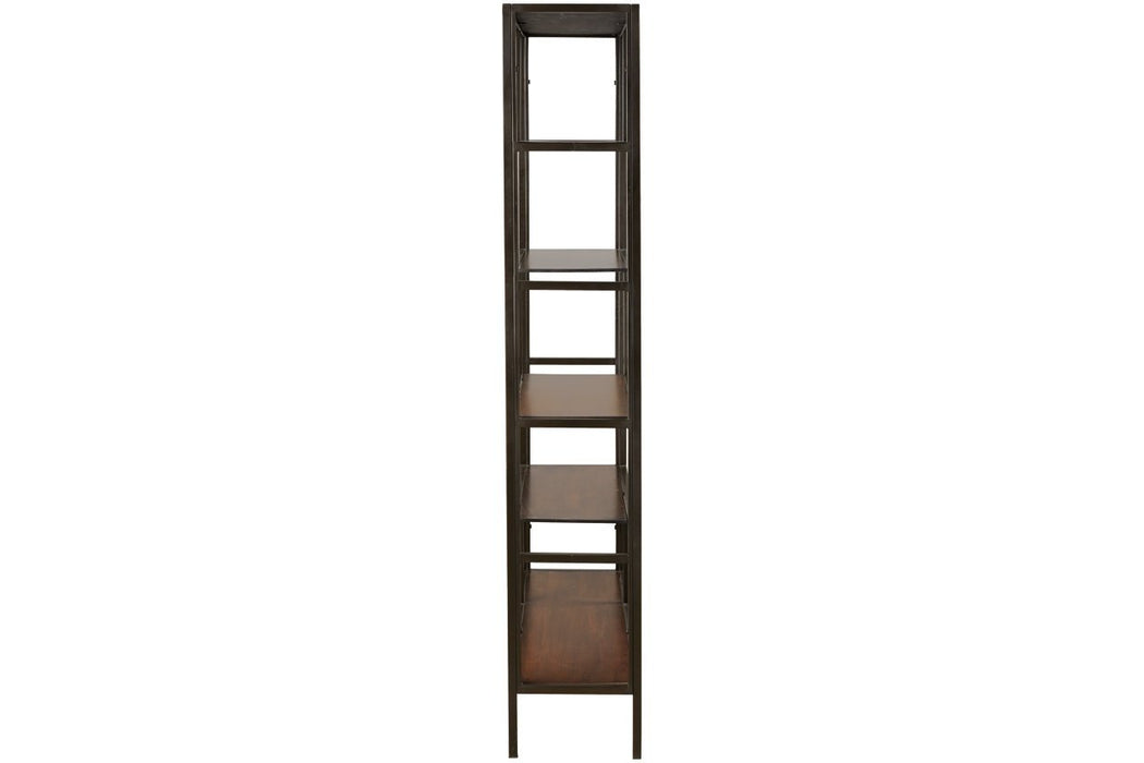 Frankwell Brown/Black Bookcase - Gate FurnitureBookcases