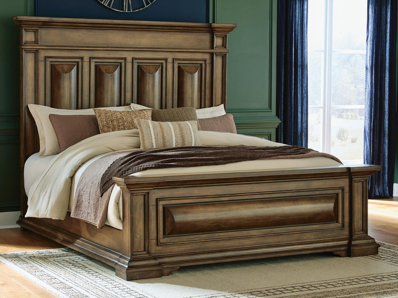 Frantanna Brown California King Panel Bed - PCB949B7