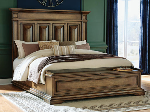 Frantanna Brown King Panel Storage Bed - PCB949B8