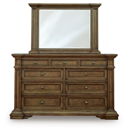 Frantanna Queen Panel Bed, Dresser and Mirror - PCB949B3