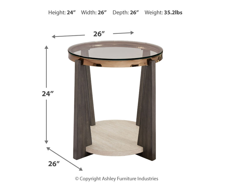 Frazwa Multi End Table - T432-6