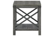 Freedan Grayish Brown End Table - Gate FurnitureEnd Table
