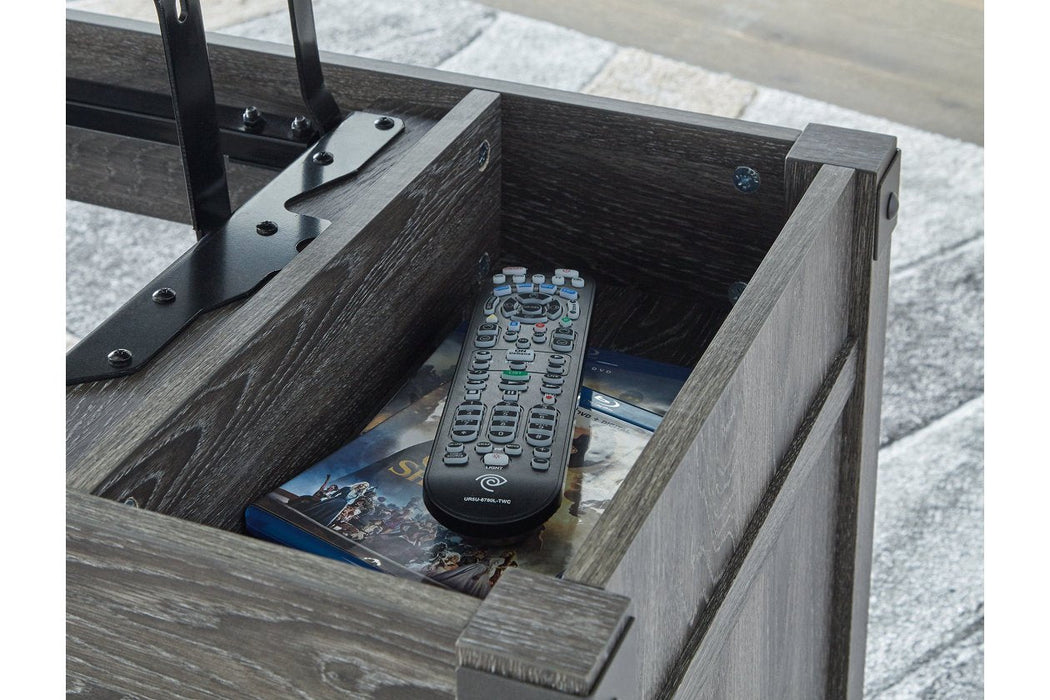 Freedan Grayish Brown Lift - Top Coffee Table - Gate FurnitureCoffee Table