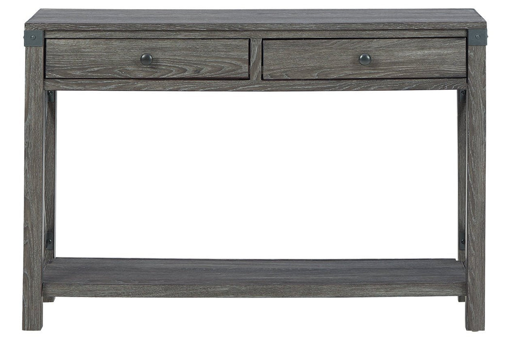 Freedan Grayish Brown Sofa/Console Table - Gate FurnitureSofa Table