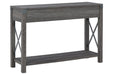 Freedan Grayish Brown Sofa/Console Table - Gate FurnitureSofa Table