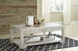Fregine Whitewash Coffee Table with Lift Top - Gate FurnitureCoffee Table