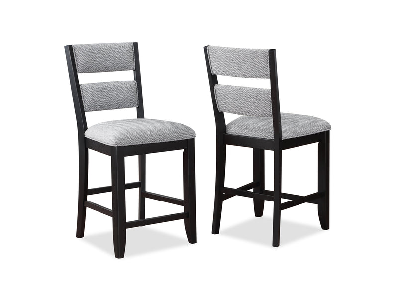 Frey Black/Gray Counter Height Dining Set - Lara FurnitureCounter Height Set