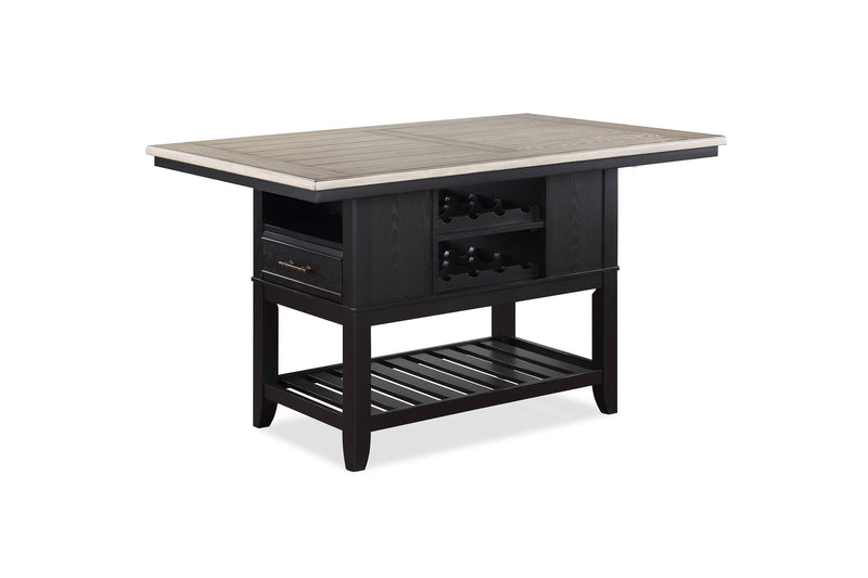 Frey Black/Gray Counter Height Dining Set - Lara FurnitureCounter Height Set