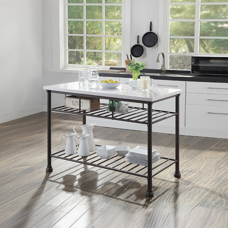 Freyja Kitchen Island - 98941