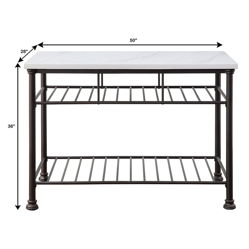 Freyja Kitchen Island - 98941