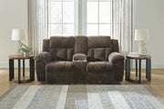 Frohn Chocolate Reclining Loveseat and Recliner - 37407U3