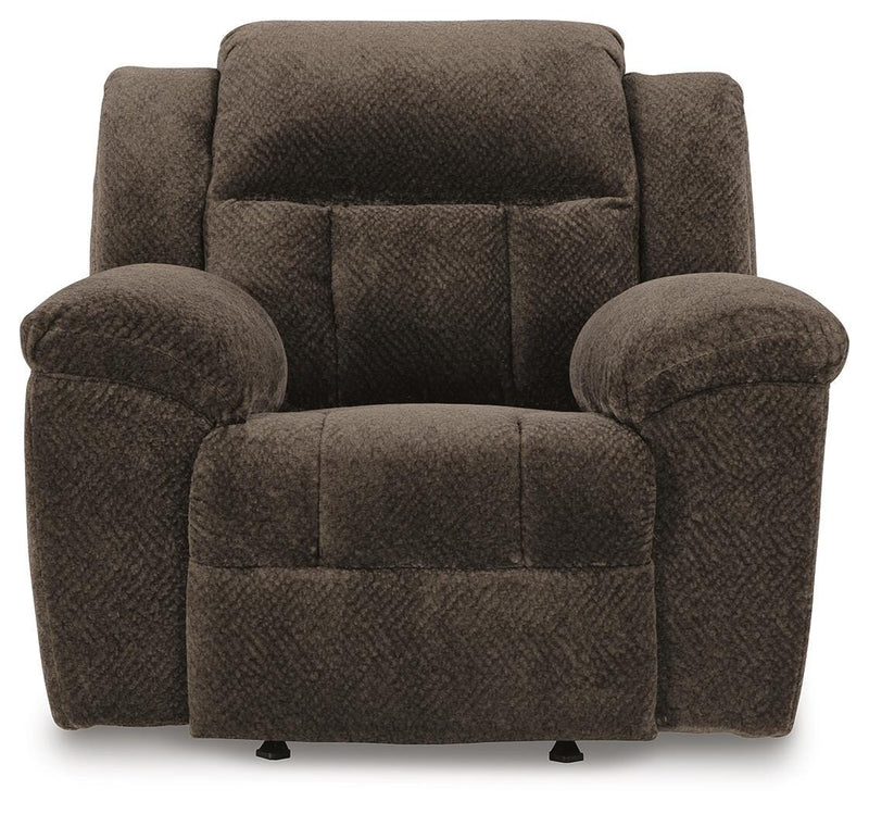 Frohn Chocolate Reclining Loveseat and Recliner - 37407U3