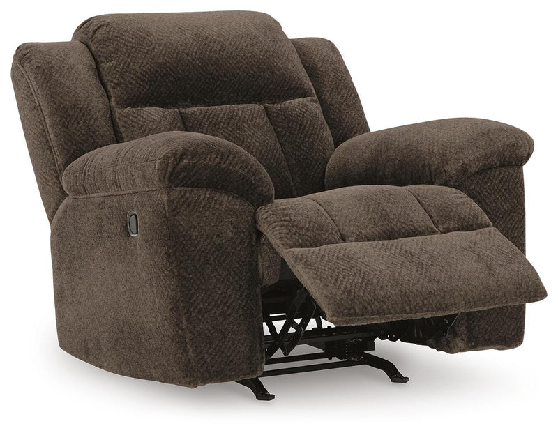 Frohn Chocolate Reclining Loveseat and Recliner - 37407U3