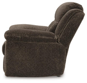 Frohn Chocolate Reclining Sofa and Recliner - 37407U2