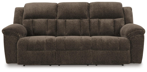 Frohn Chocolate Reclining Sofa, Loveseat and Recliner - 37407U4