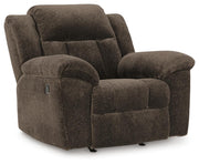 Frohn Chocolate Reclining Sofa, Loveseat and Recliner - 37407U4