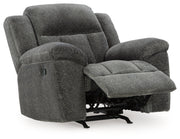 Frohn Graphite Recliner - 3740625