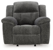 Frohn Graphite Recliner - 3740625