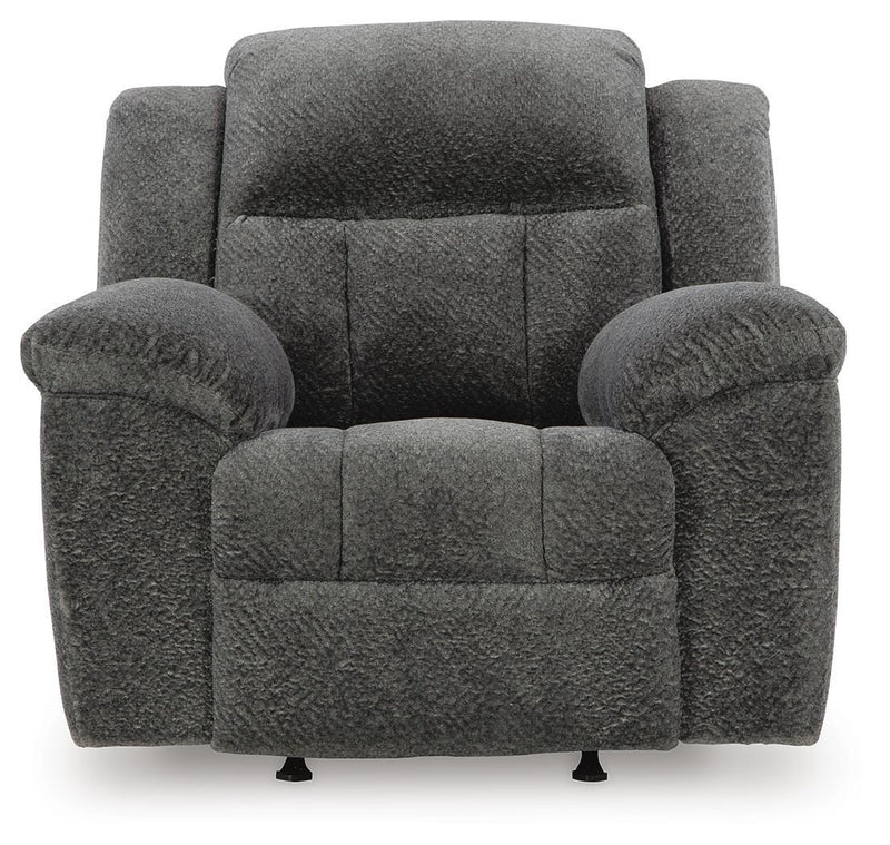 Frohn Graphite Reclining Loveseat and Recliner - 37406U1