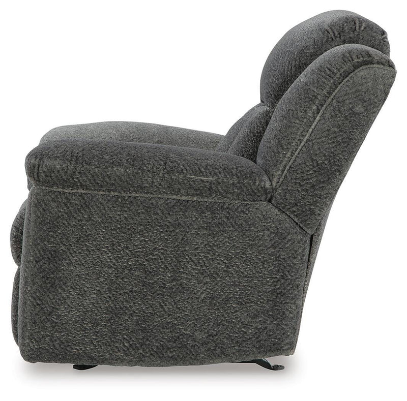 Frohn Graphite Reclining Loveseat and Recliner - 37406U1
