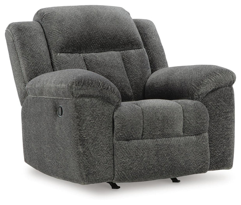 Frohn Graphite Reclining Sofa and Recliner - 37406U2