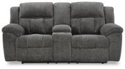 Frohn Graphite Reclining Sofa, Loveseat and Recliner - 37406U4