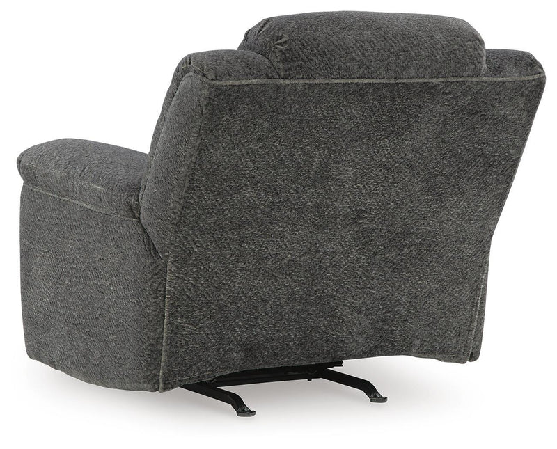 Frohn Graphite Reclining Sofa, Loveseat and Recliner - 37406U4