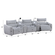 Fullar Modular Console w/Wireless Charger - LV03313