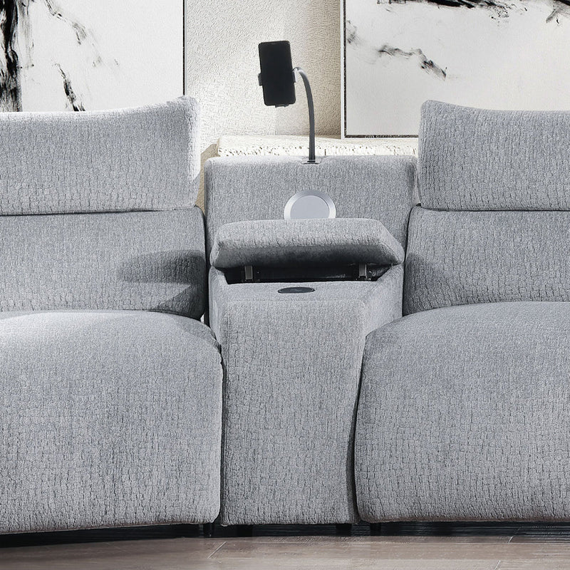 Fullar Modular Console w/Wireless Charger - LV03313