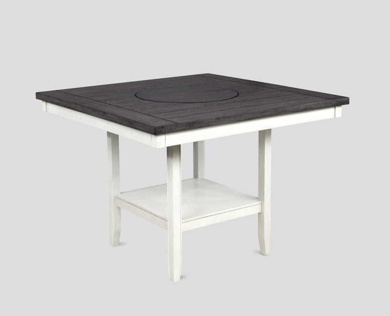 Fulton Chalk/White Counter Height Dining Set - Lara FurnitureCounter Height Set