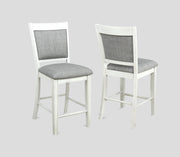 Fulton Chalk/White Counter Height Dining Set - Lara FurnitureCounter Height Set