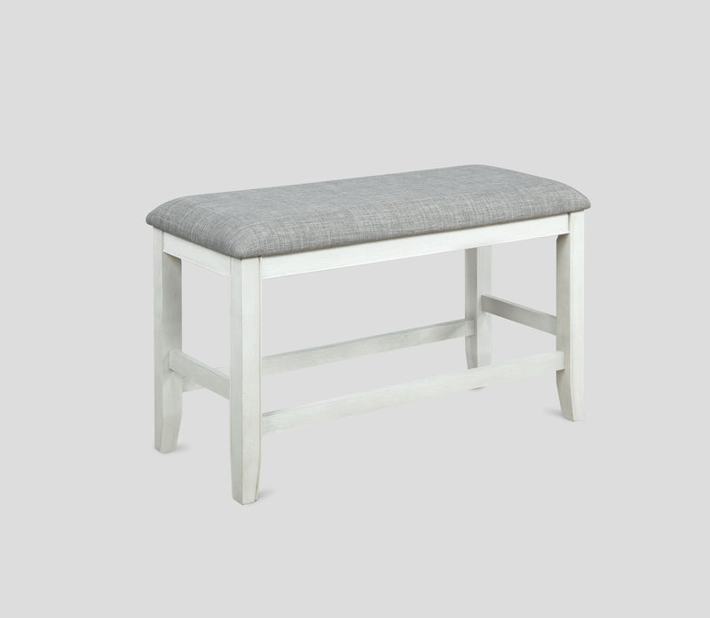 Fulton Chalk/White Counter Height Dining Set - Lara FurnitureCounter Height Set