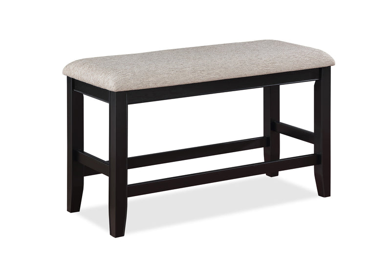 Fulton Charcoal/Light Gray Extendable Counter Height Dining Set - Lara FurnitureCounter Height Set