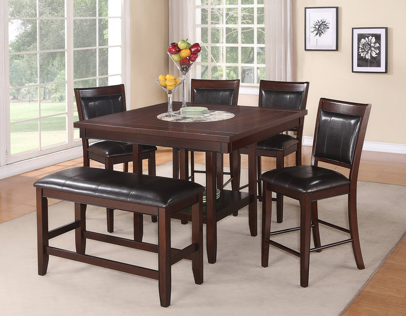 Fulton Espresso Counter Height Dining Set - Lara FurnitureCounter Height Set