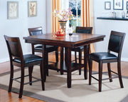 Fulton Espresso Counter Height Dining Set - Lara FurnitureCounter Height Set