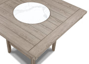 Fulton White Oak Counter Height Dining Set - Lara FurnitureCounter Height Set