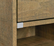 Furda 2-drawer LED Nightstand Bedside Table with Speaker Mango - 306132MGO