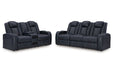 Fyne - Dyme Sapphire Power Reclining Living Room Set - Gate FurniturePower Reclining Living Room Set