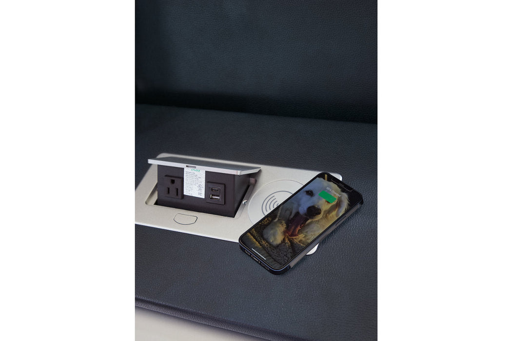 Fyne - Dyme Sapphire Power Reclining Living Room Set - Gate FurniturePower Reclining Living Room Set