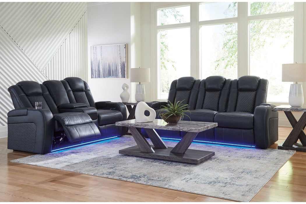 Fyne - Dyme Sapphire Power Reclining Living Room Set - Gate FurniturePower Reclining Living Room Set
