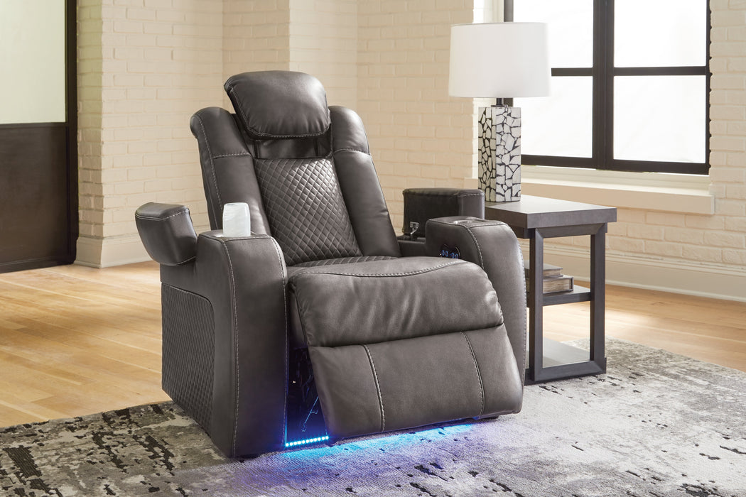 Fyne-Dyme Shadow Power Recliner - 3660213