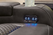 Fyne-Dyme Shadow Power Reclining Sofa - 3660215