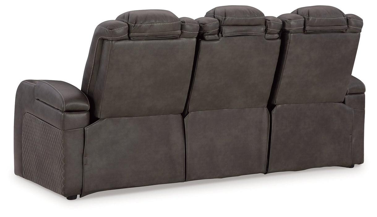 Fyne-Dyme Shadow Power Reclining Sofa - 3660215